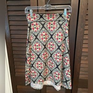 Lula Roe Geometric Print Skirt